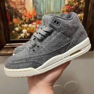 Jordan 3 Retro Wool (GS) sneakers